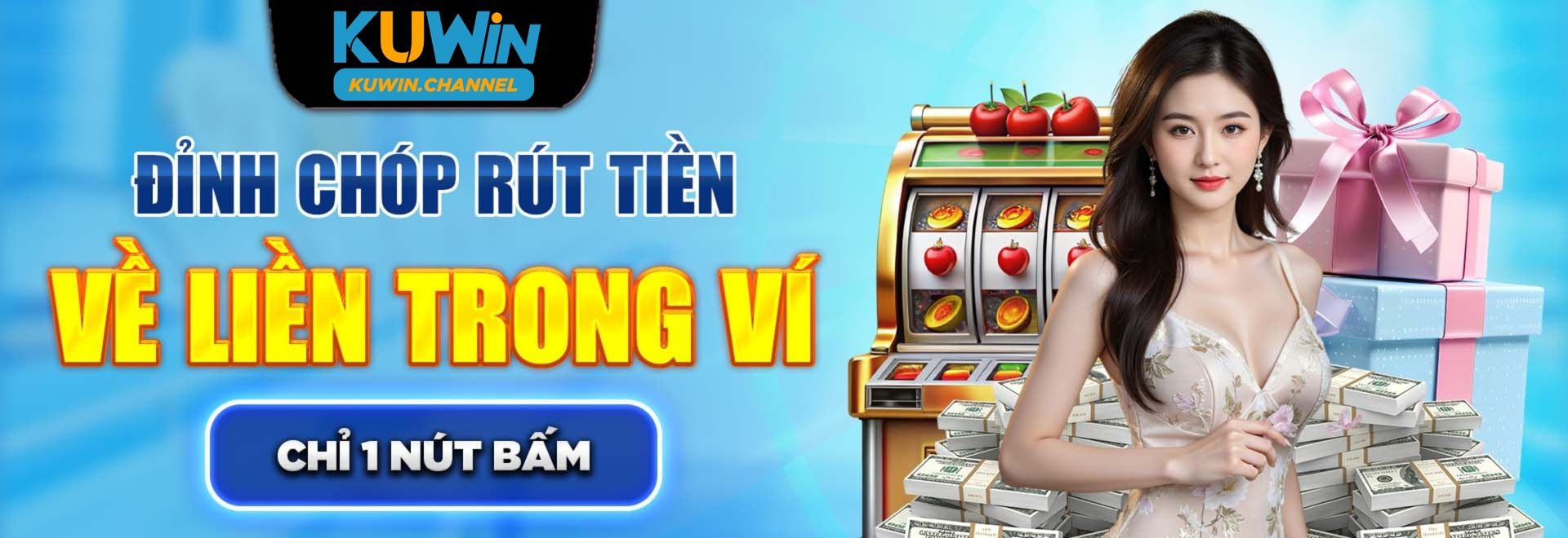 Đỉnh chóp rút tiền về liền trong ví với Kuwin